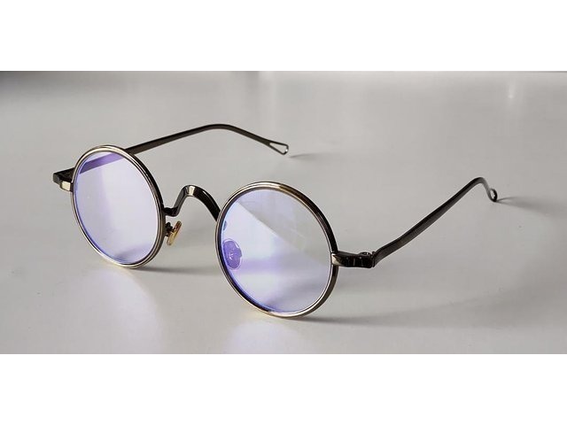 Sterling Round スターリングラウンド ブロンズゴールド 丸眼鏡 01