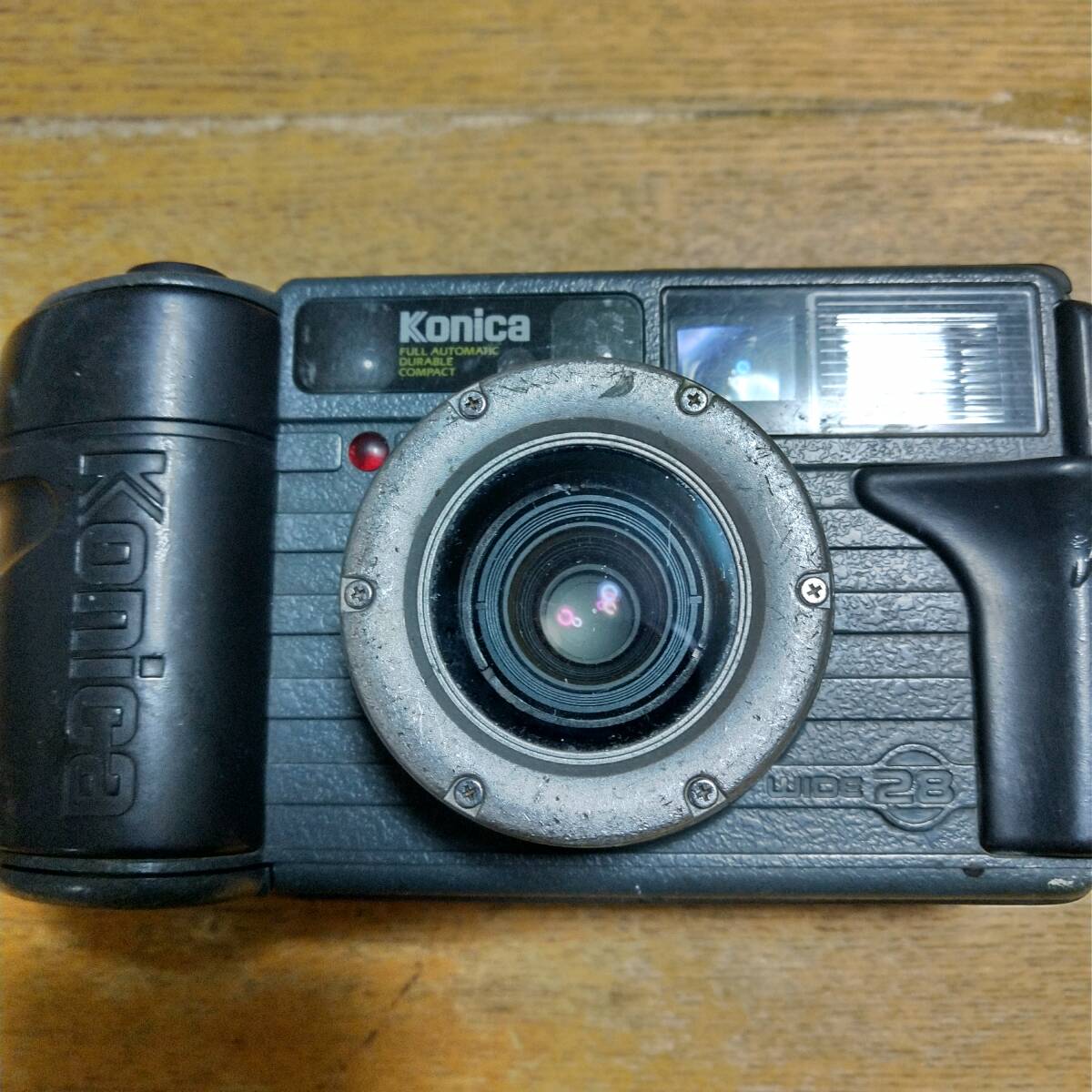 【良品中古】★Konica 現場監督 WIDE 28 コンパクトフィルムカメラ ★完動品★