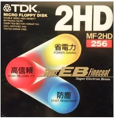 【未開封・新品】TDK MF2HD-256 3.5インチ 2HD フロッピーディスク MF2HD256【送料無料】