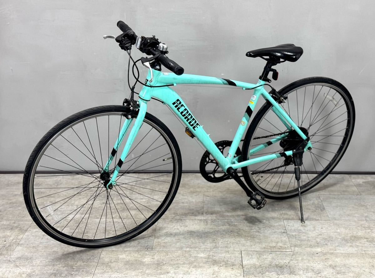 ACORDE アコルデ クロスバイク 700C 28インチ 自転車 水色 ブルー 現状品■兵庫県姫路市から A25-125