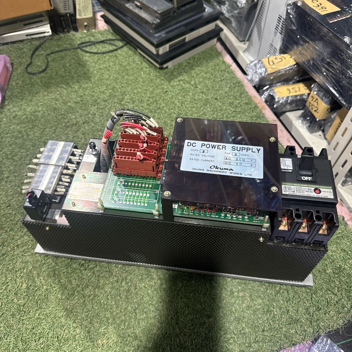 5D097 保証付き　OKUMA DC POWER SUPPLY DCPS-2 FOR 3 AXES AC200V DC60A 