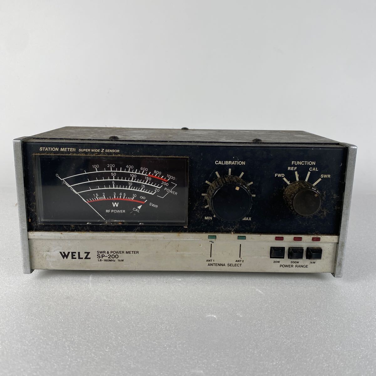 SWR&POWER METER WELZ SP-200 アマチュア無線【430】