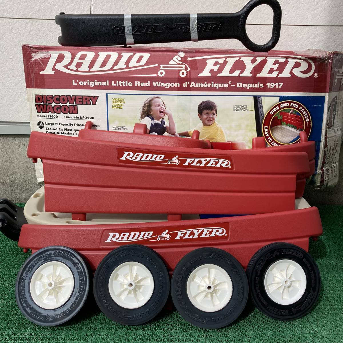 引取限定 Radio Flyer ラジオ フライヤー Discovery Wagon #2600 ディスカバリー ワゴン