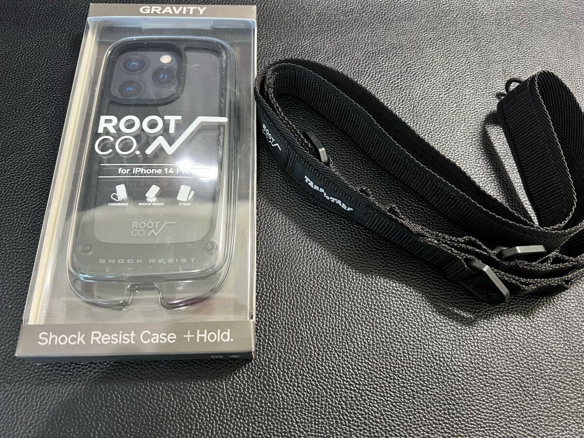 ROOT CO. ルートコー iPhone14Pro用ケースとコラボ　タスキ