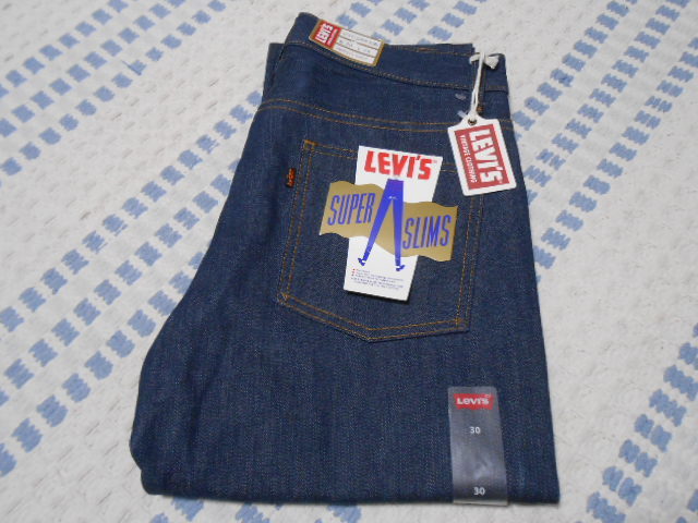新品！限定！リーバイス　1965モデル　リーバイス　606　スーパースリム　W30　ビッグE　Vintage Clothing　360600002　タロン42　501XX