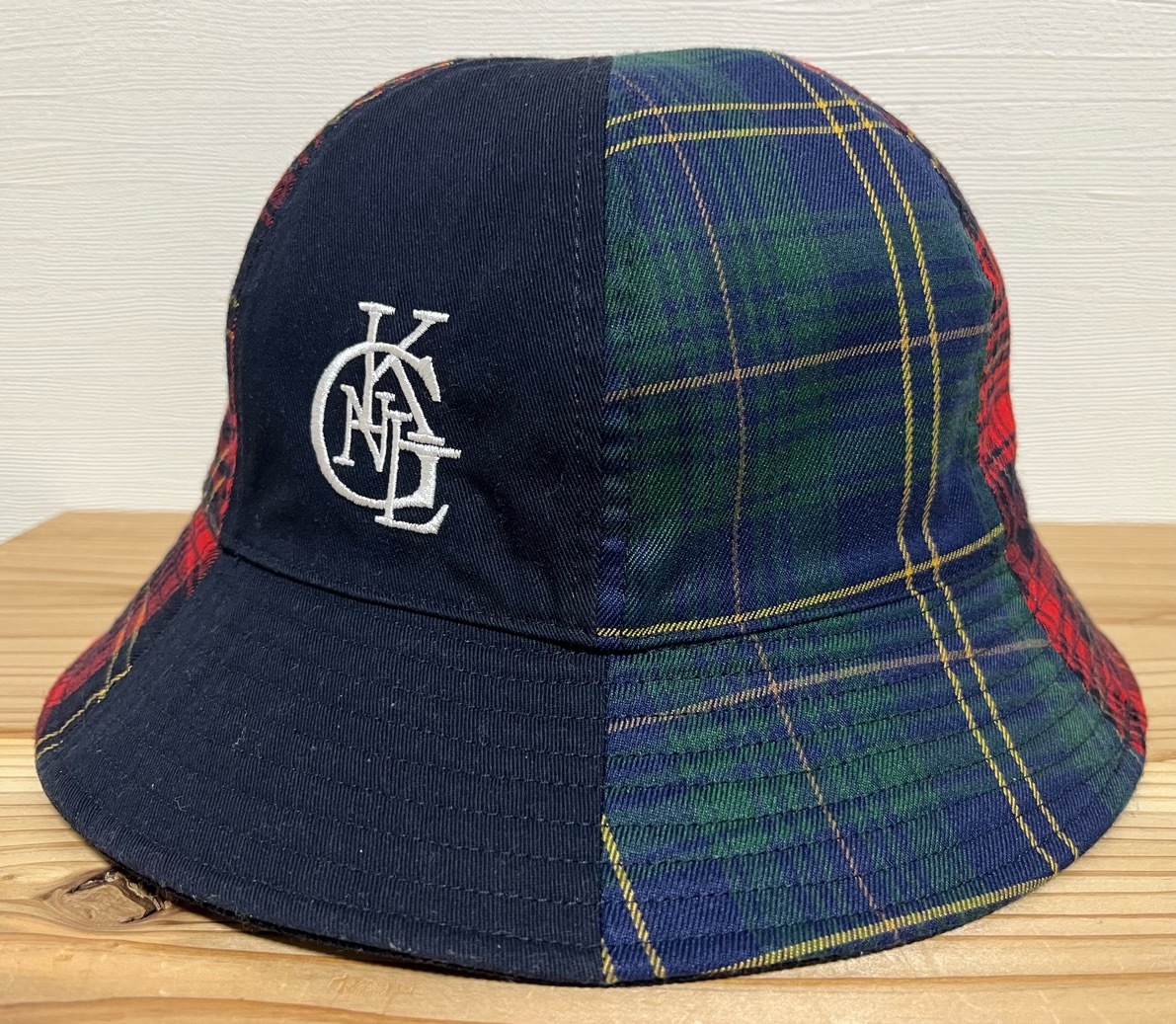 KANGOL Work Leisure Rev Casual DKBLUE L カンゴール リバーシブルハット 古着 帽子 ハット ベルハット メトロハット コーデュロイ