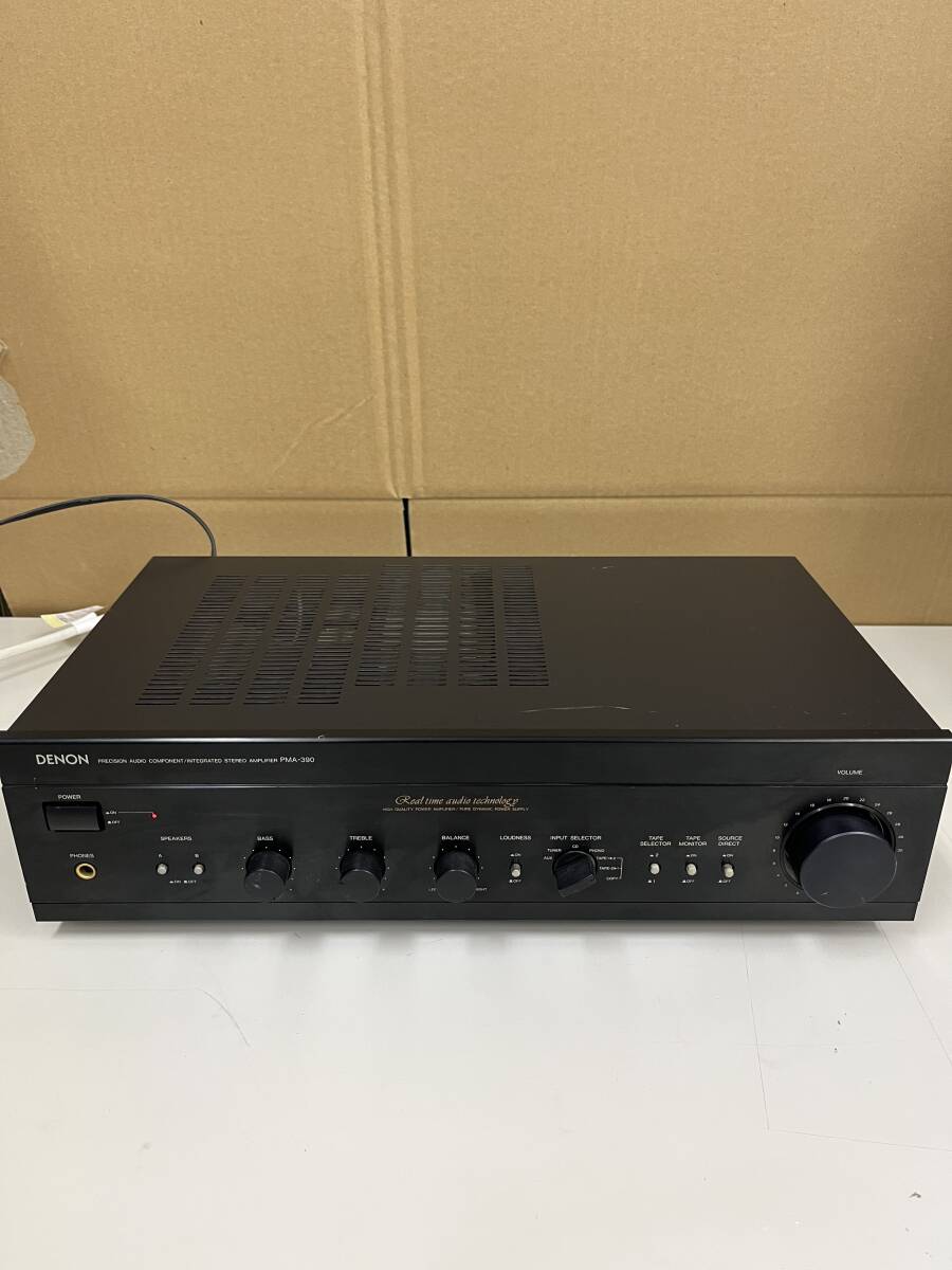 DENON　デノン　PMA-390　アンプ　本体のみ 通電確認済 4264
