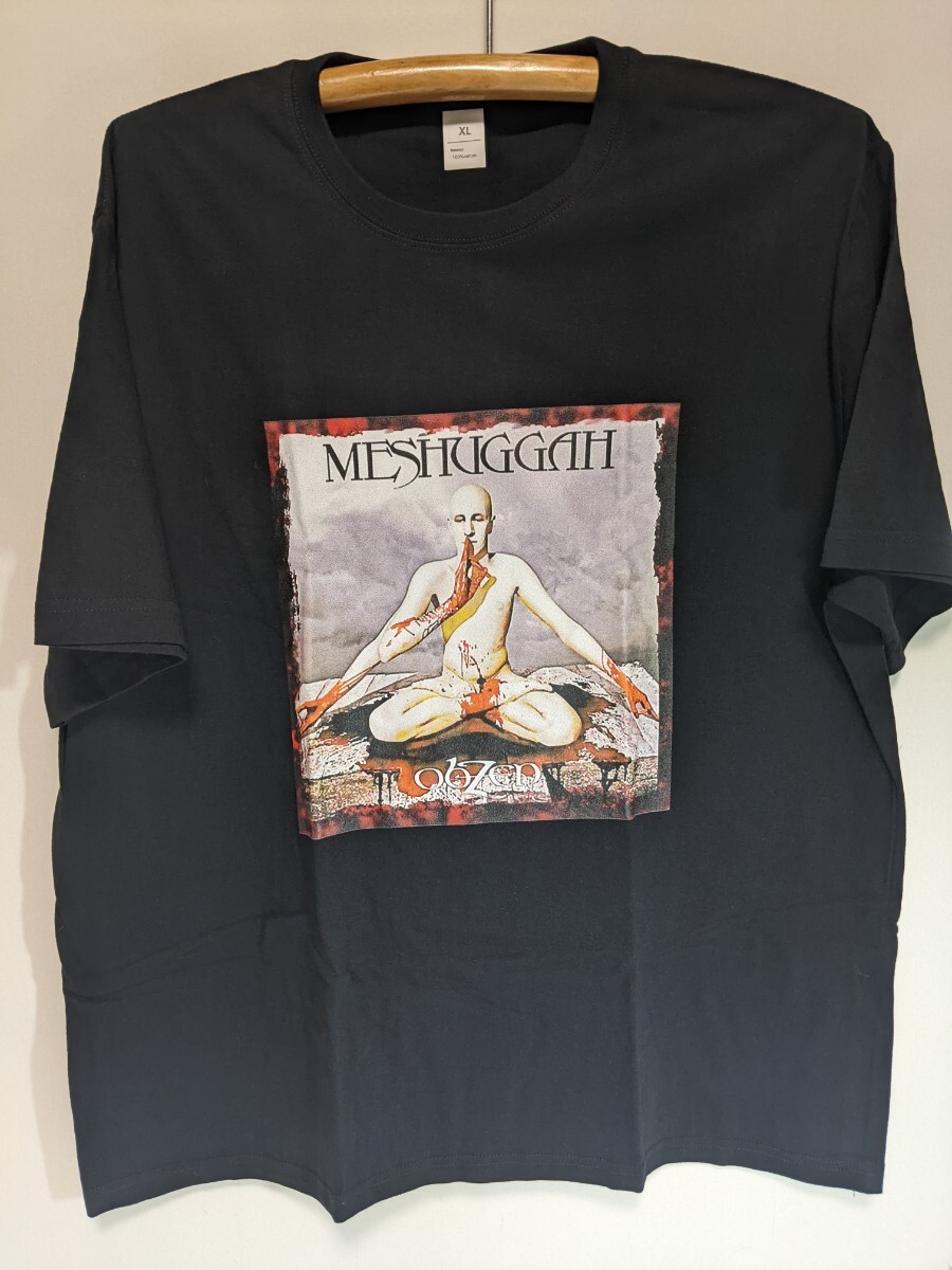 新品未使用自宅保管 Meshuggah Obzen Unisex T-Shirt Size XL メシュガー metal メタル バンドTシャツ シャツ