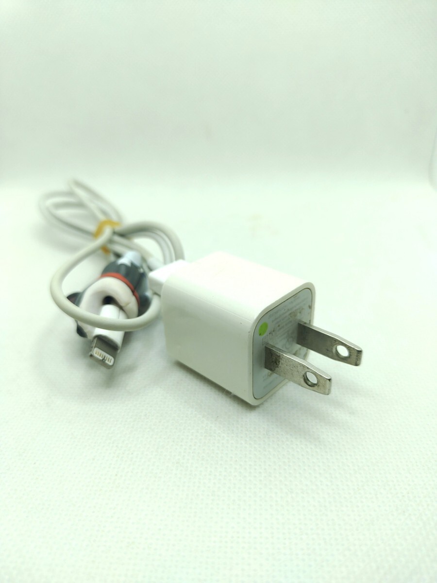 純正品 Apple 5W USB電源アダプタ A1265 ＋ Lightning USBケーブル 充電器 ACアダプター iPhone iPad HYP-36000 【動作確認品】17