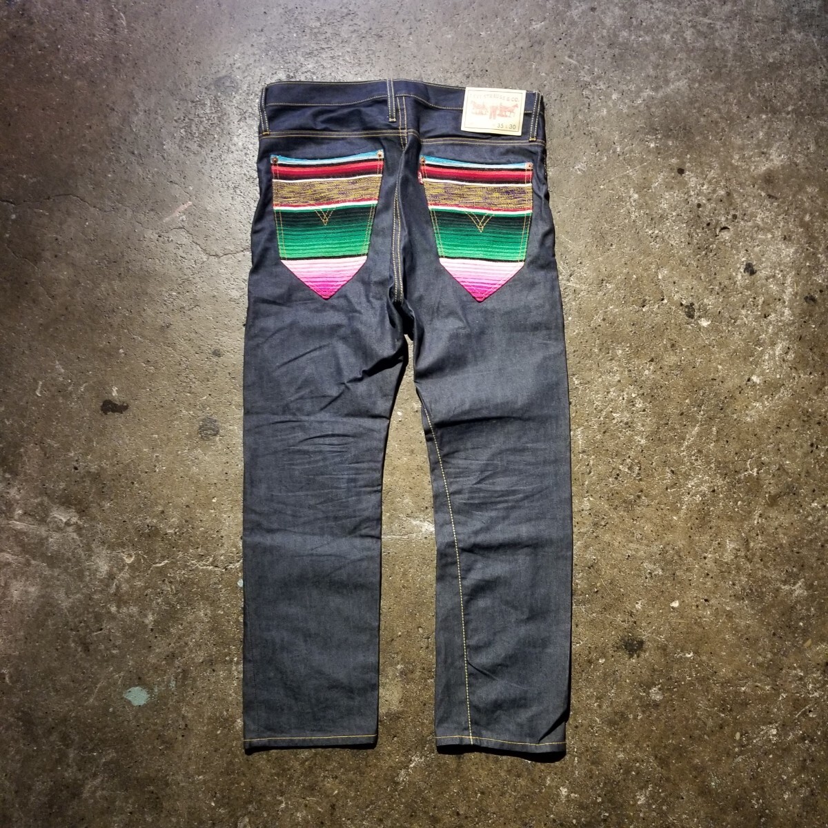 JUNYA WATANABE MAN 22AW × LEVI'S サラペポケット デニムパンツ 2022AW AD2022 ジュンヤワタナベマン リーバイス COMME des GARCONS