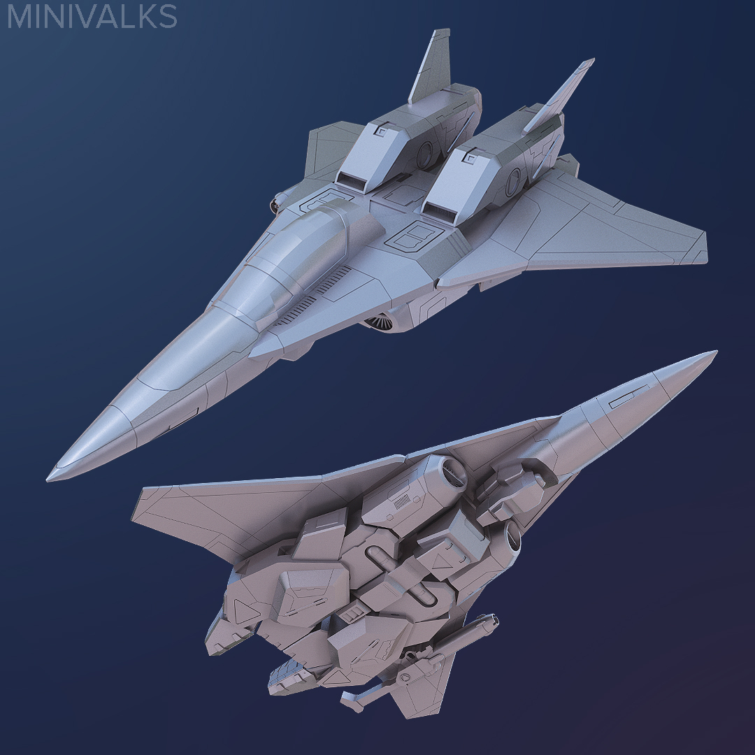 1/144 レギオストレッド　（ゼータ） 3Dプリント Legioss TLEAD 未組立 宇宙船 宇宙戦闘機 Spacecraft Space Ship Space Fighter SF