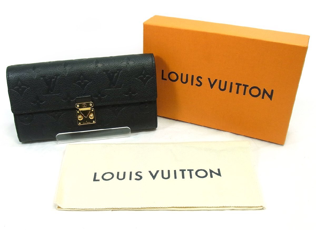 良品 LOUIS VUITTON ルイヴィトン モノグラム アンプラント ポルトフォイユ サラ メティス M82638 長財布 ロングウォレット RFIDタグ ②