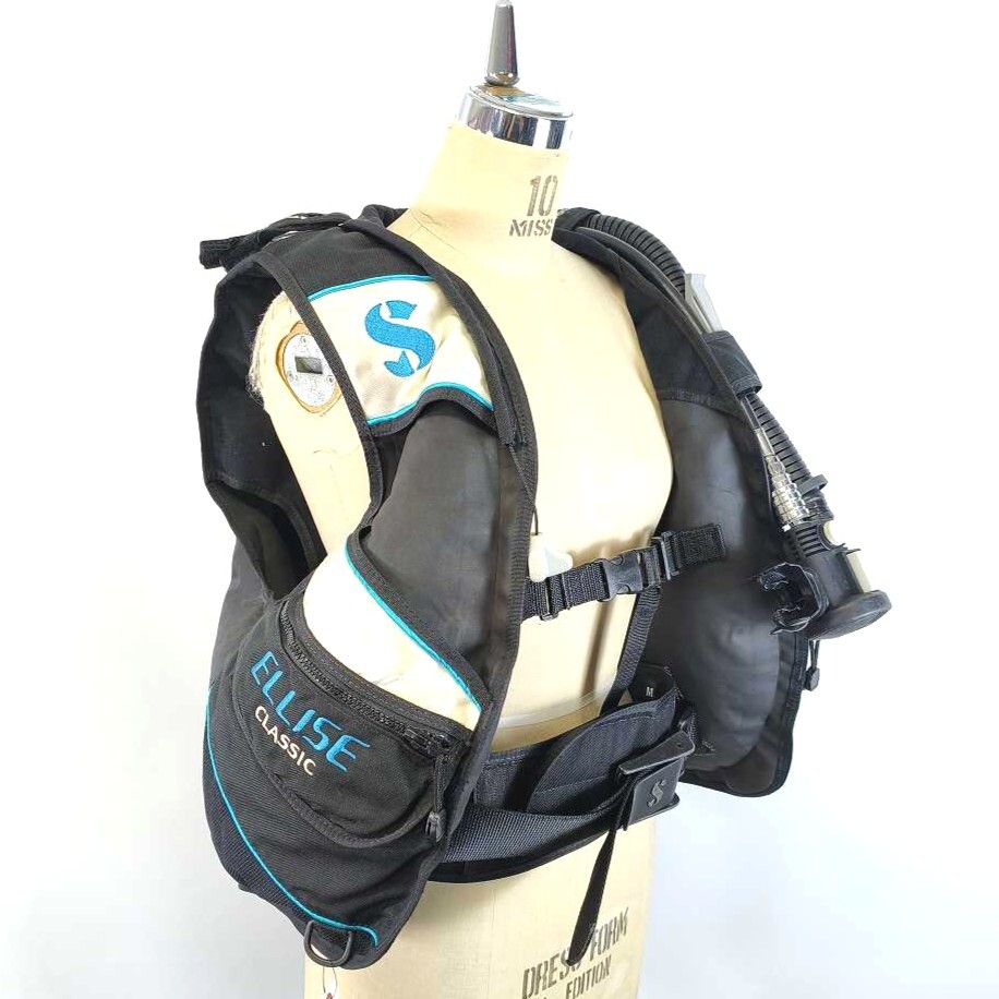 OH済 SCUBAPRO スキューバプロ CLASSIC ELLISE BCジャケット Mサイズ［BC-210430TK2］