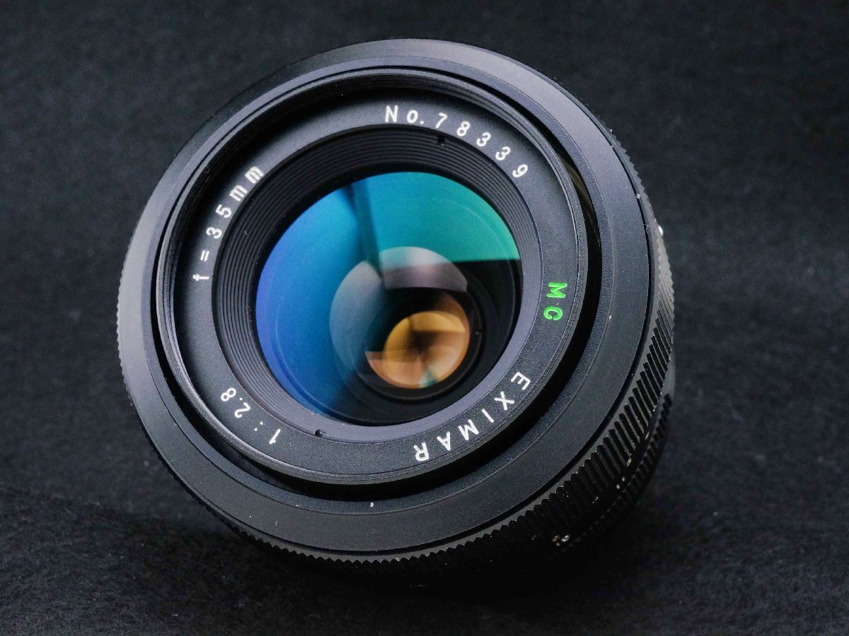 EXIMAR MC 35mm F2.8 ミノルタ SR マウント ドイツからの里帰り品!! 0538