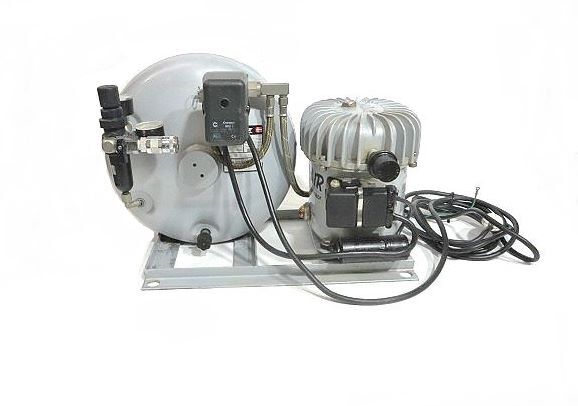 JUN-AIR 静音コンプレッサー model 6-10 100V 彫金 歯科技工 (571)