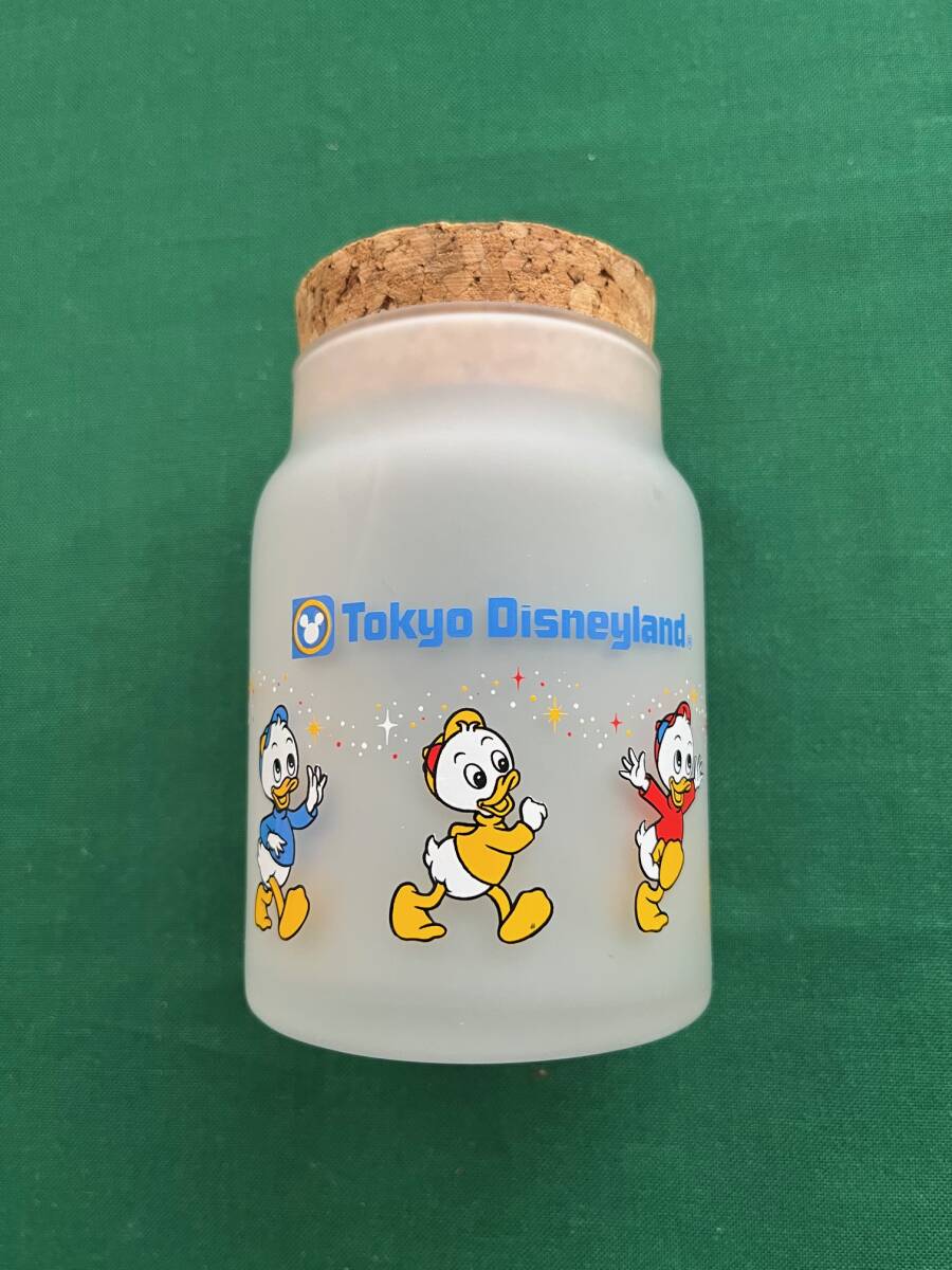 2504★TOKYO Disney land★東京 ディズニーランド★1983年★ドナルドダック★デイジー★ヒューイ/デューイ/ルーイ★ガラス製★コルクポット