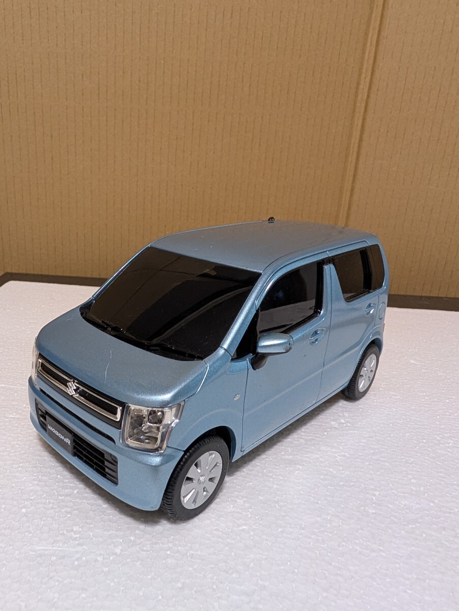 スズキ非売品 1/18 SUZUKI WAGON R スズキワゴンR カラーサンプル フィズブルーパールメタリック MH35S ディーラー特注品　