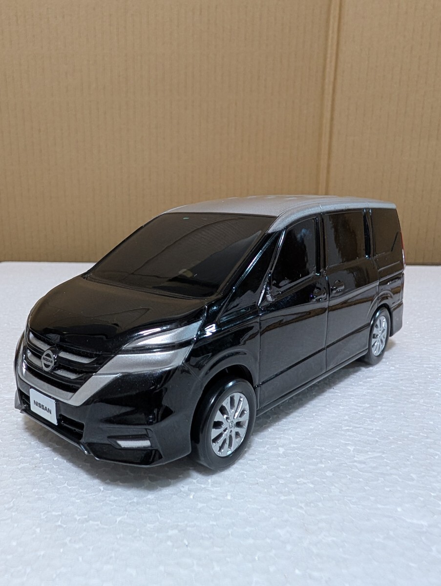 日産非売品 日産ミニカー NISSAN SERENA セレナ C27 カラーサンプル ブラックツートン ジャンク品