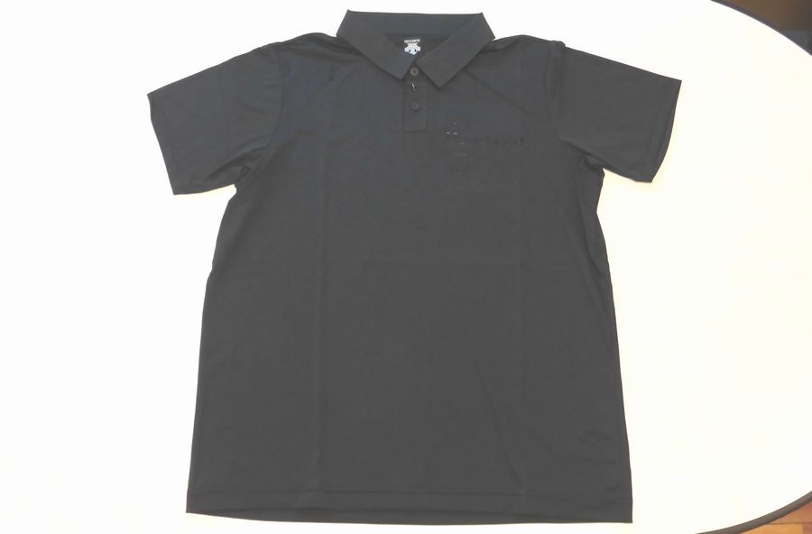 ★送料無料★DESCENTE デサント ポロシャツ Mサイズ DMMPJA73 BK