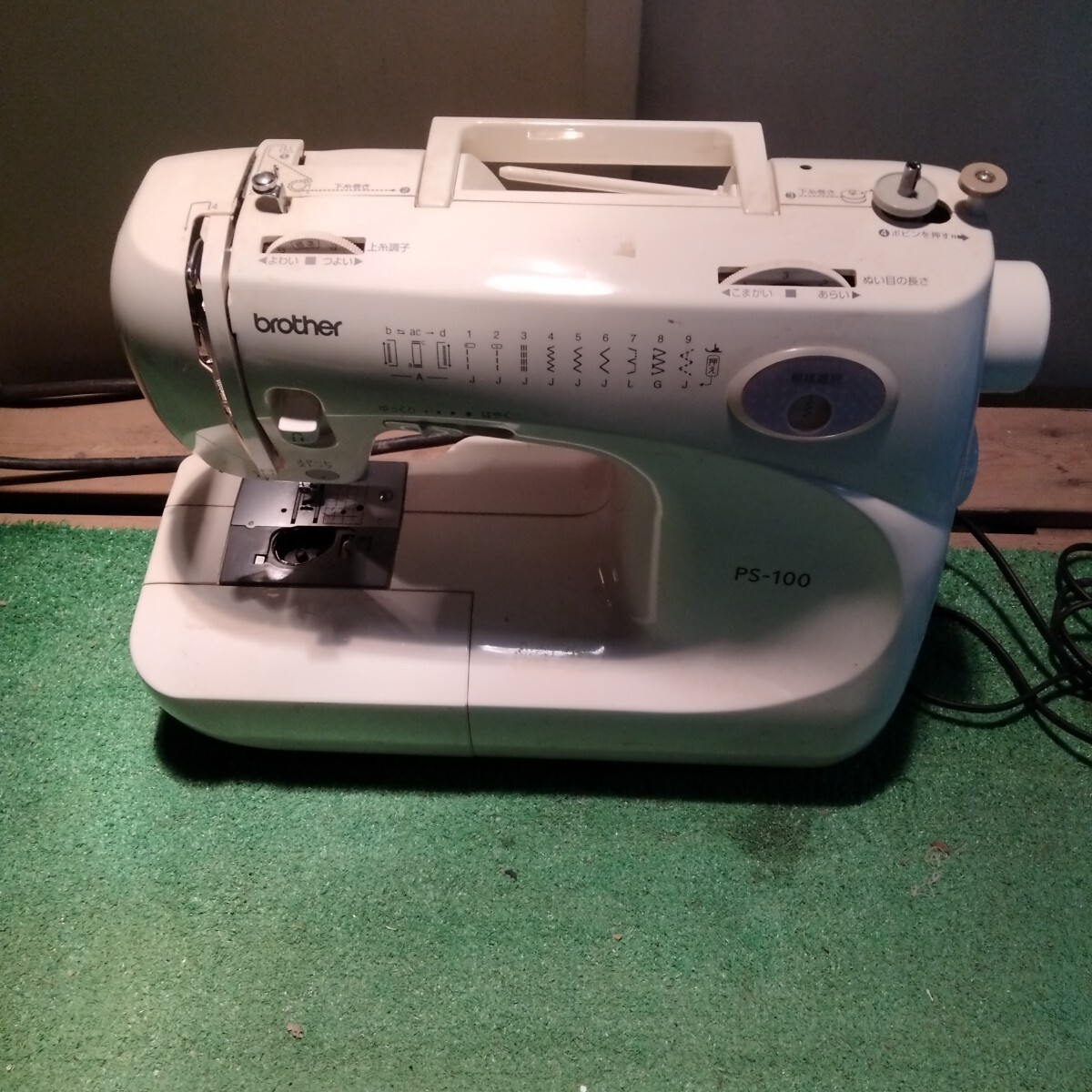 ブラザー BROTHER PS-100 電子ミシン 動作確認済み　中古品 裁縫