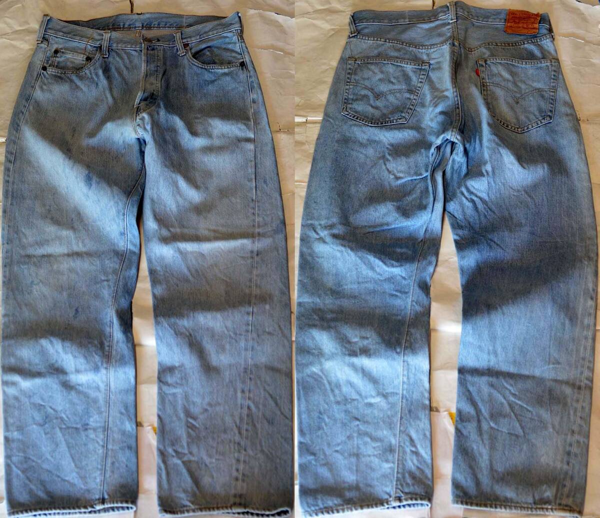 D356/LEVIS501 66後期 ヴィンテージ 初期　アイスウオッシュ　極上！