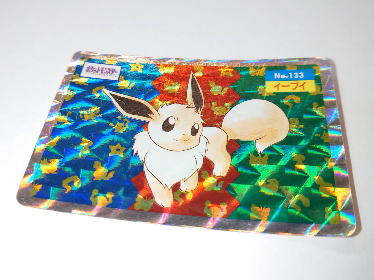 当時物 中古 トップサン イーブイ キラ カード シール ポケットモンスター ポケモン