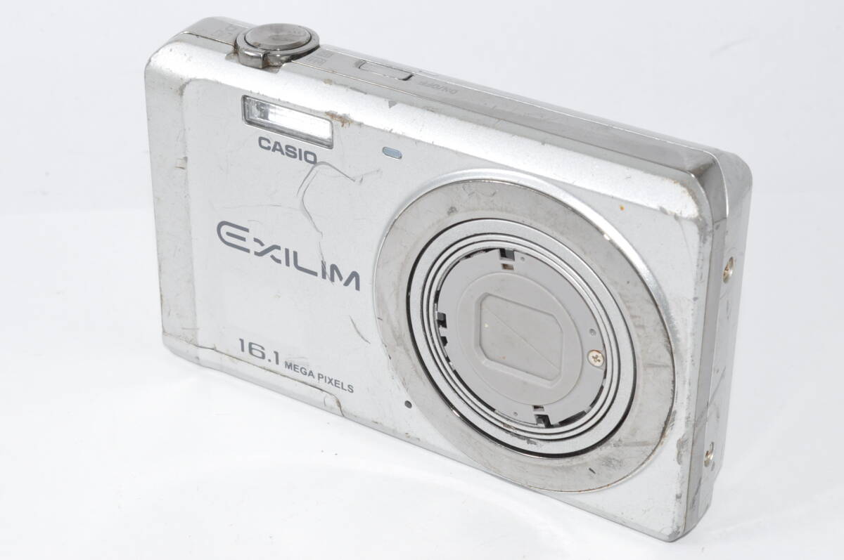 ジャンク扱い カシオ CASIO EXILIM EX-ZS6 シルバー ♯A6586