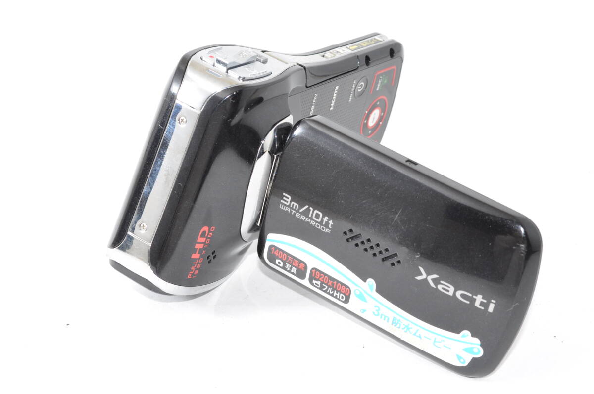 貴重なビデオカメラ 三洋電機 SANYO DMX-CA100 ブラック ♯A6641