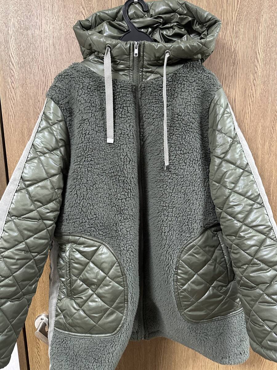 Provador ハイブリッド暖か軽量コート カーキ L　ダウン コート ジャケット　服　レディース　ファッション