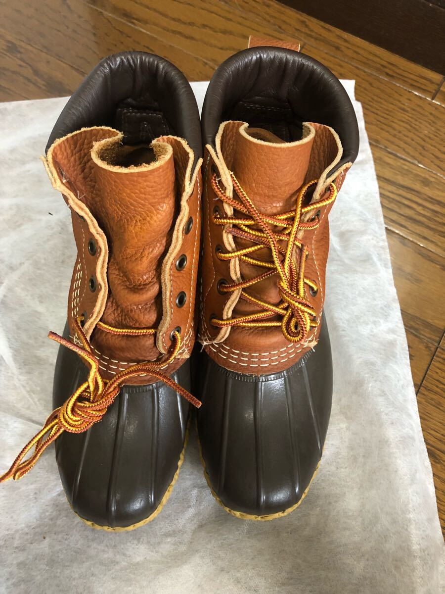 L.L.Bean エルエルビーン ビーンブーツ 5ホール 7M USA製 試着程度　美品