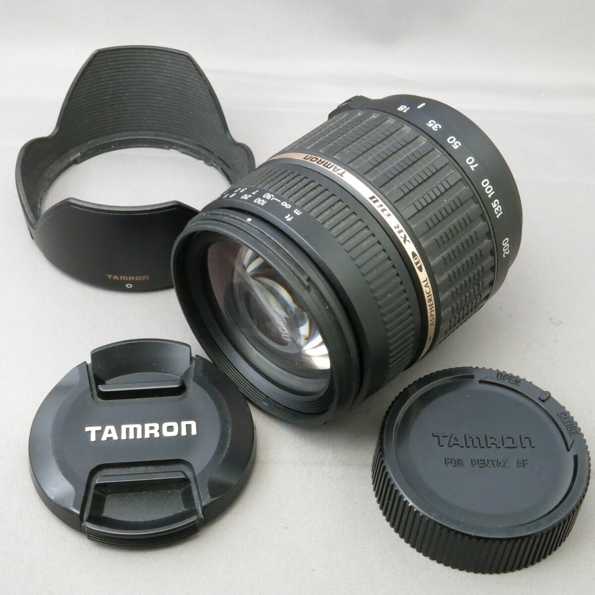 TAMRONタムロン　ペンタックスK用18-200mmF3.5-6.3DiII XR A14　PENTAX マウント★NO.9096