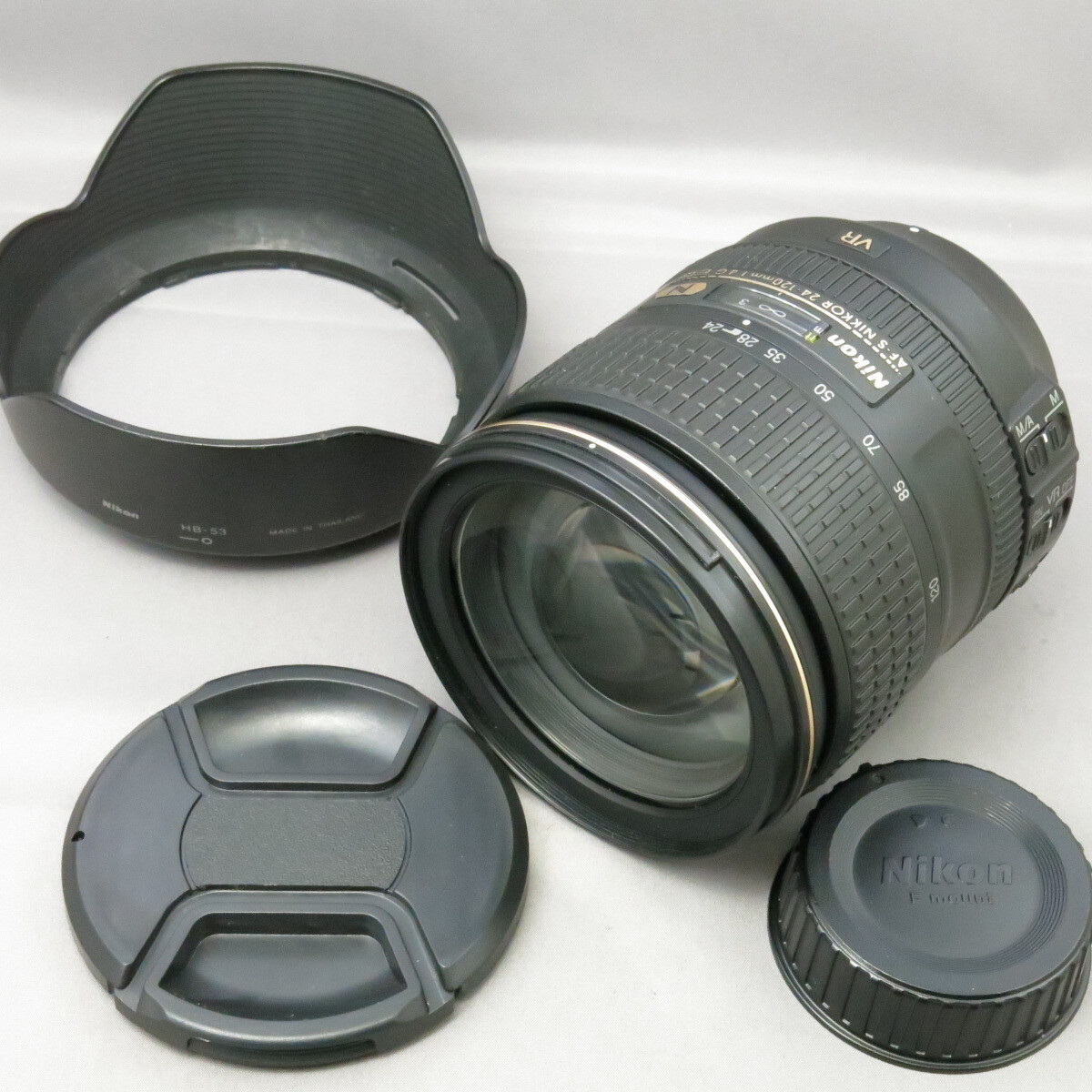 Nikonニコン　AF-S24-120mmF4G VR　ニコンＦマウント★NO.9107