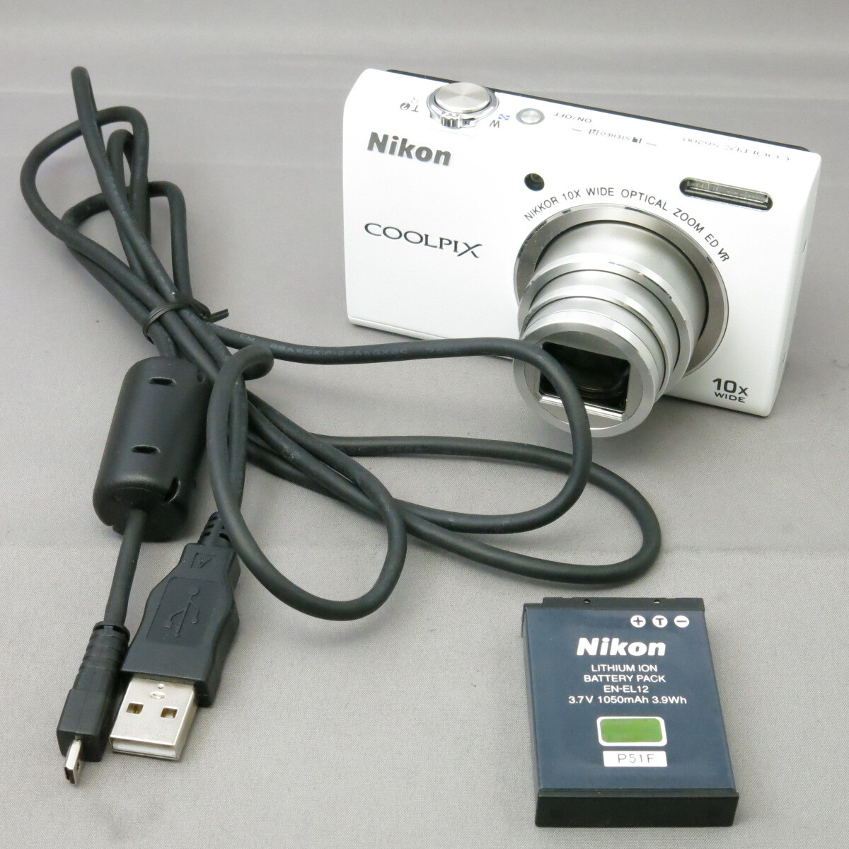 Nikonニコン　COOLPIX S6200　★NO.9124