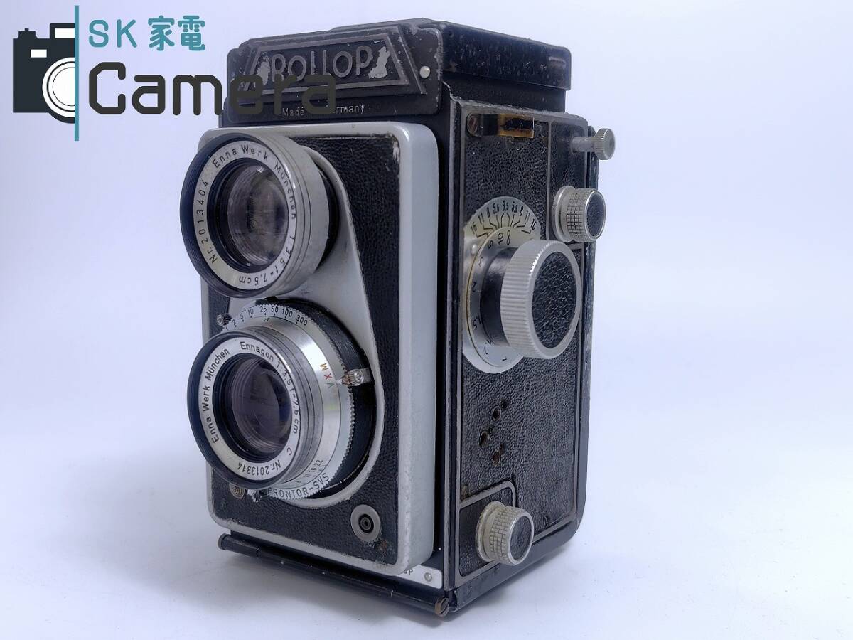 【中古】 ROLLOP Ennagon 7.5cm F3.5 Made in Germany ローロップ 現状品