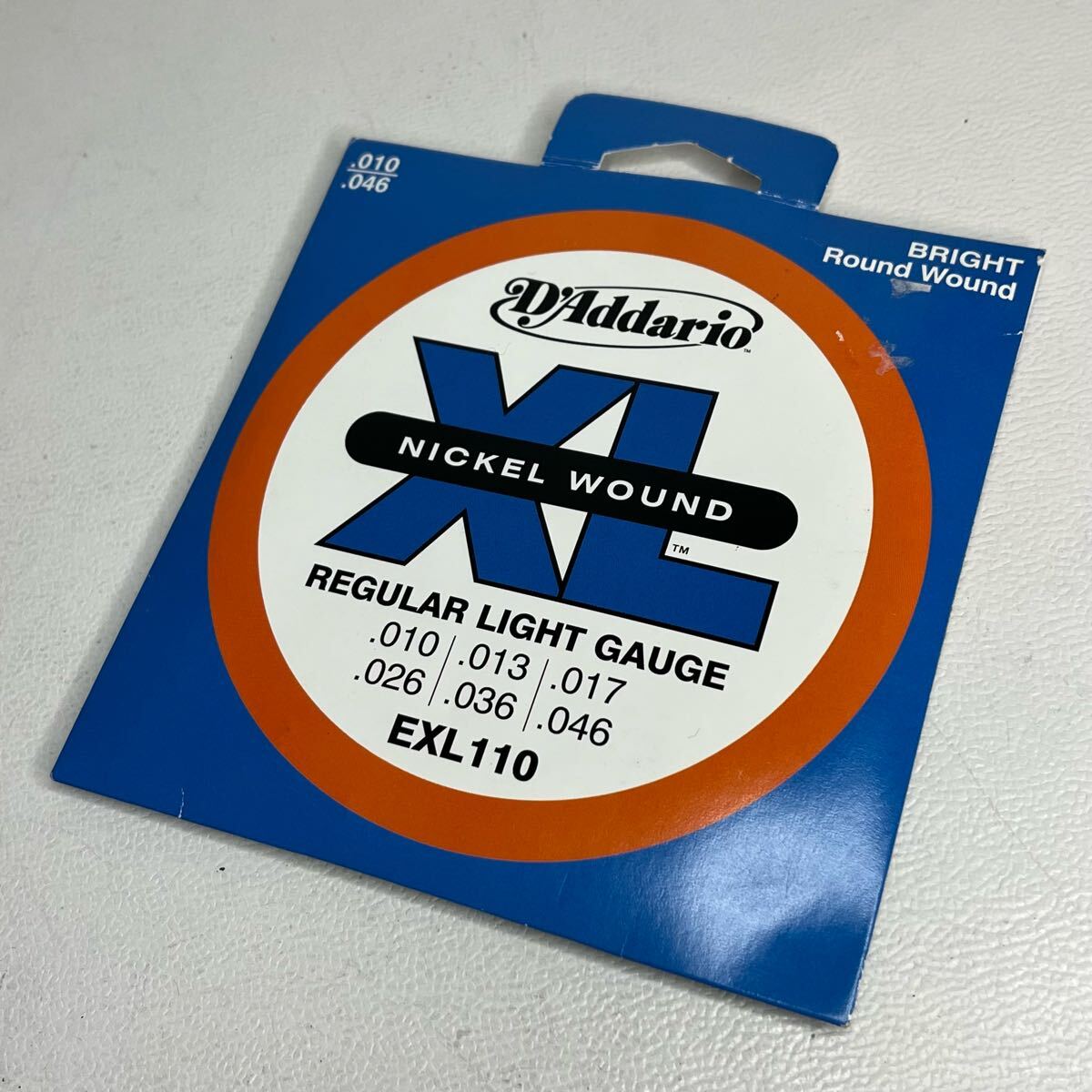 未使用 ダダリオ D`Addario EXL110 ギター弦 .010-.046 XL Nickel WOUND