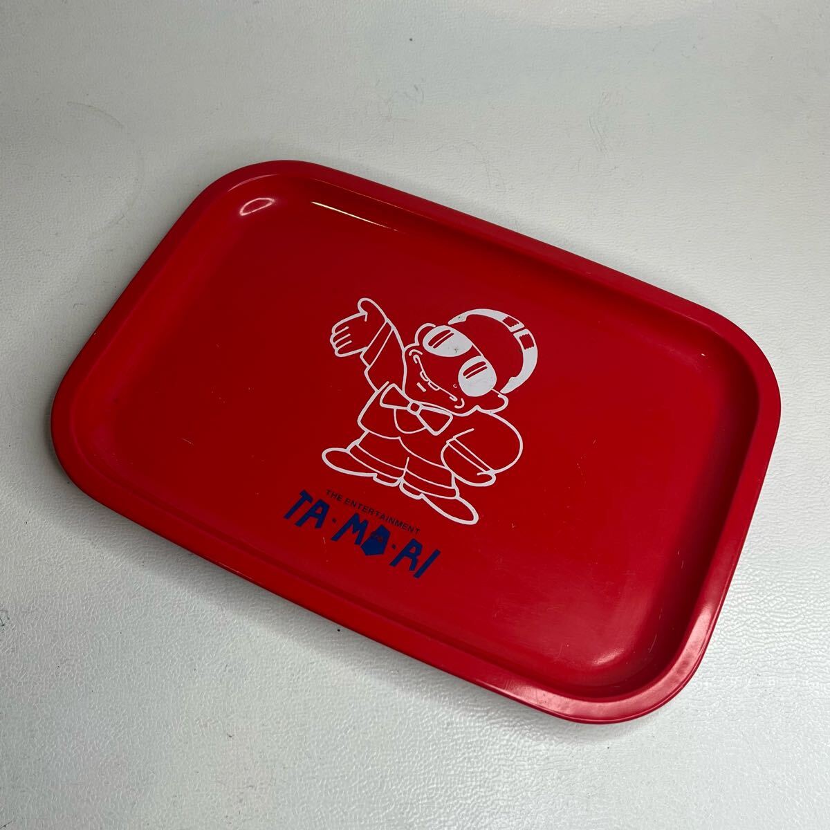 希少 当時物 タモリ トレー レトロ 金属性 レトロポップ 森田一義 vintage ヴィンテージ 雑貨