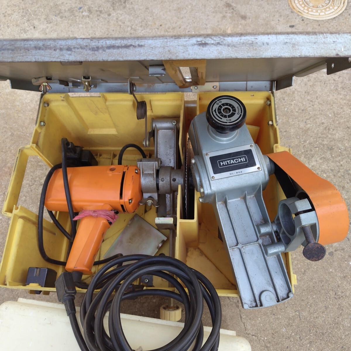 日立電気大工道具　DL−304 (中古) 電動工具　大工道具セット