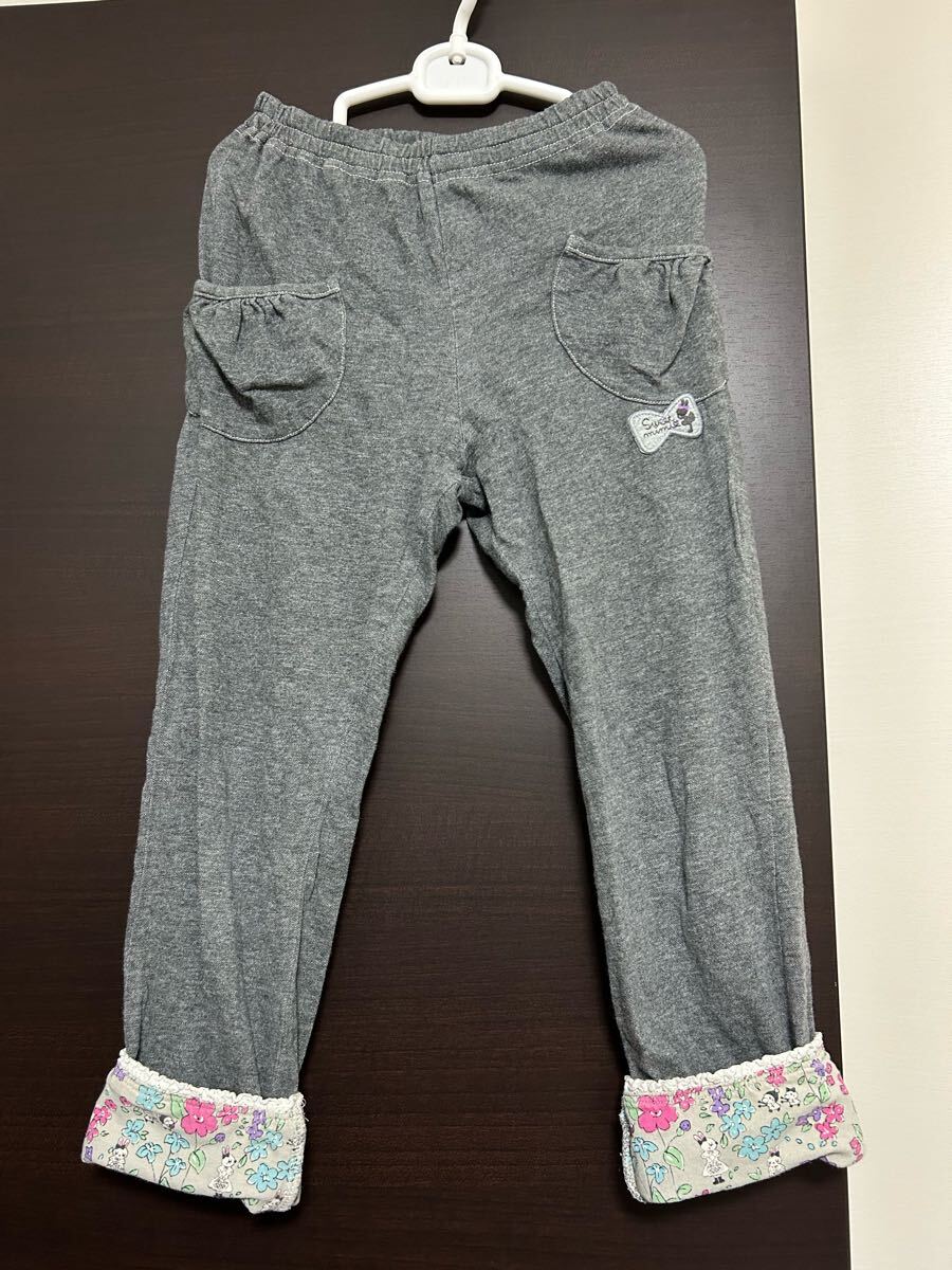 KP ニットプランナー／フル丈パンツ、長ズボン／2way、裾を折り返せる／サイズ130／mimiちゃん みみちゃん