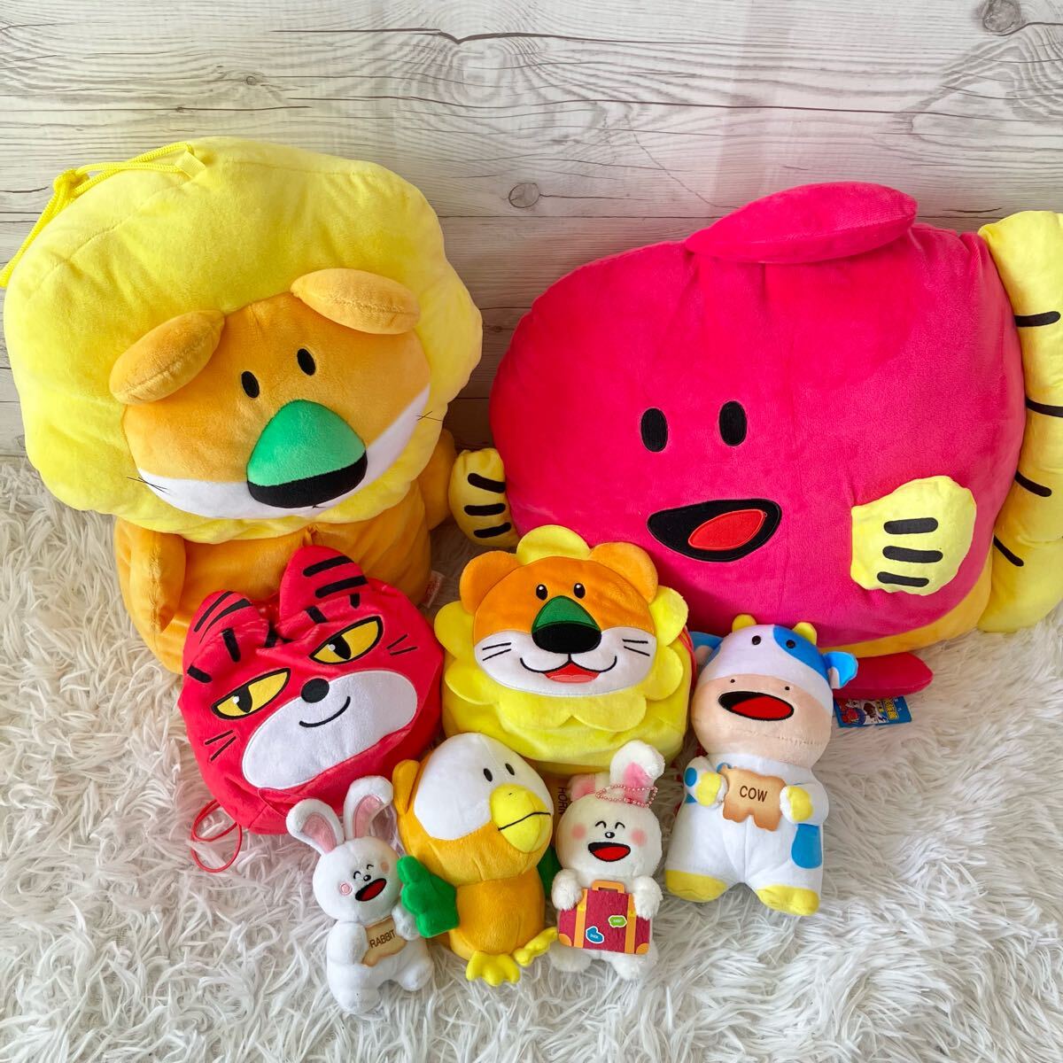 たべっ子どうぶつ 8点セット ぬいぐるみ ポーチ たべっ子どうぶつthe movie グッズセット マスコット たべっ子水族館 8 1円