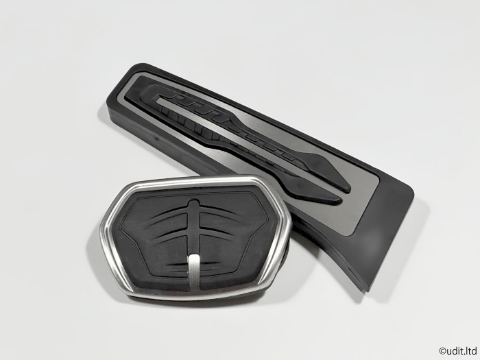 BMW対応 丸型ペダル アクセル ブレーキ X1X2F40F52F44F45F46F48F49F39 内装パーツ パネル カバー
