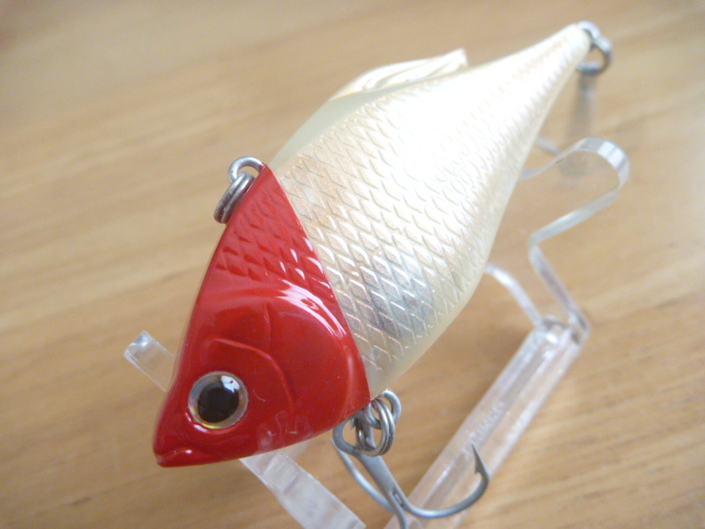 未使用 Megabass メガバス VIBRATION-X SN バイブレーションX サイレントナチュラル しずかちゃん SG RED HEAD レッドヘッド オールド 1998