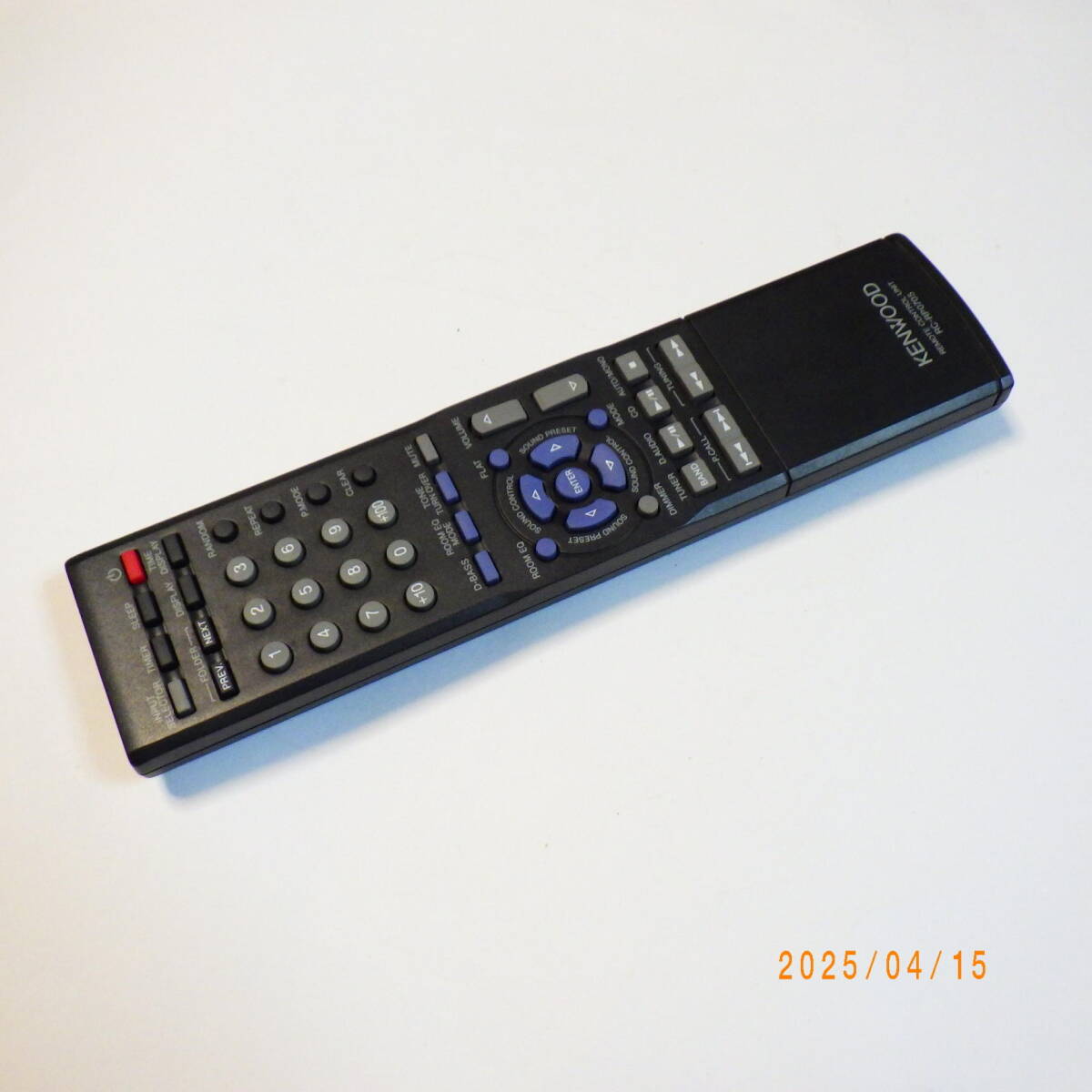 ケンウッド R-K711用リモコン CDレシーバー用リモコン KENWOOD 純正品