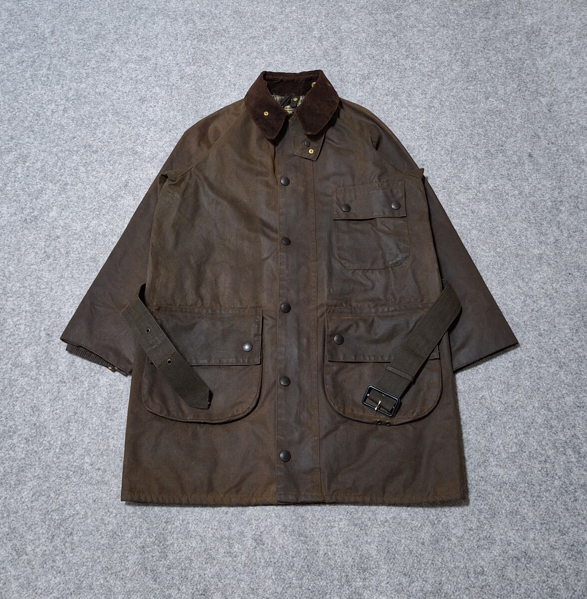 希少 2ワラント　80s　ミント　36　Barbour ソルウェイジッパー Solway Zipper ヴィンテージ　ジャケット　コート