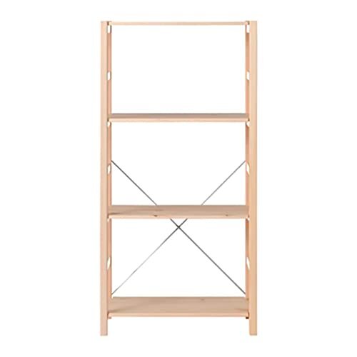 無印良品 パイン材ユニットシェルフ 中 幅58×奥行26×高さ120cm 61182421