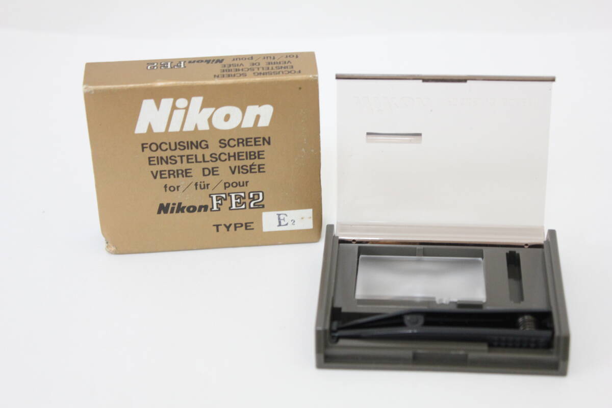 【返品保証】 ニコン Nikon フォーカシングスクリーン Type E2 For FE2 M5541