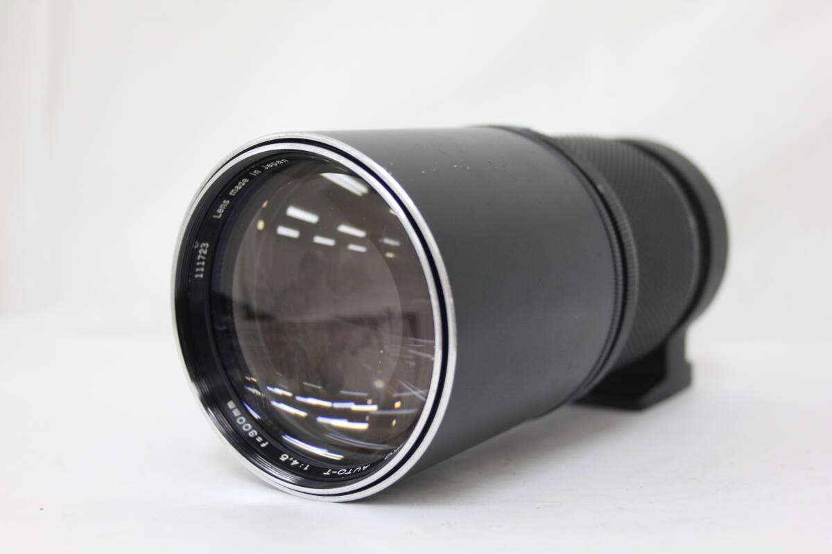 【返品保証】 オリンパス Olympus F.Zuiko Auto-T 300mm F4.5 三脚座付き レンズ e5