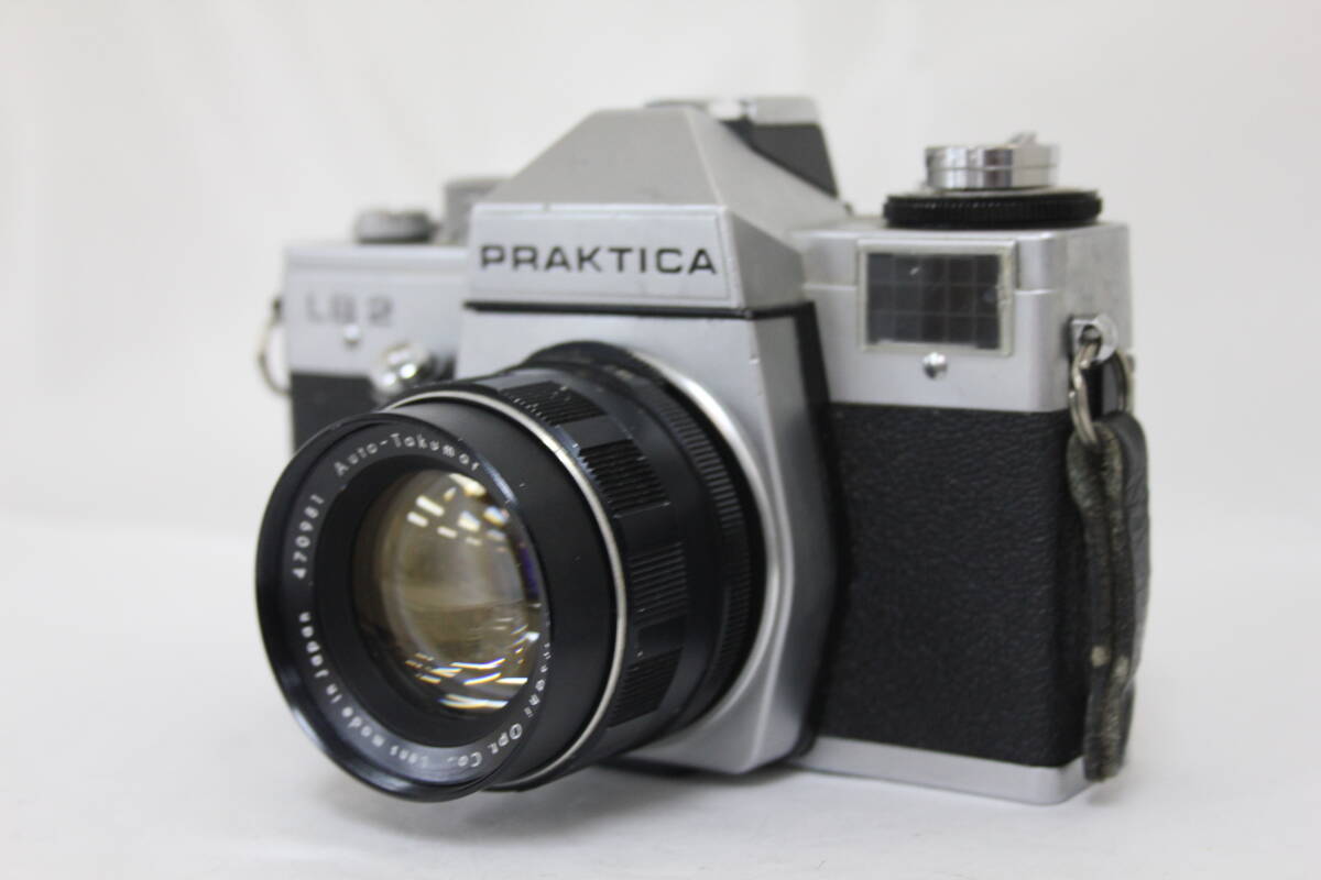 【返品保証】 プラクチカ Praktica LB 2 Asahi Auto-Takumar 55mm F1.8 M42マウント ボディレンズセット e51