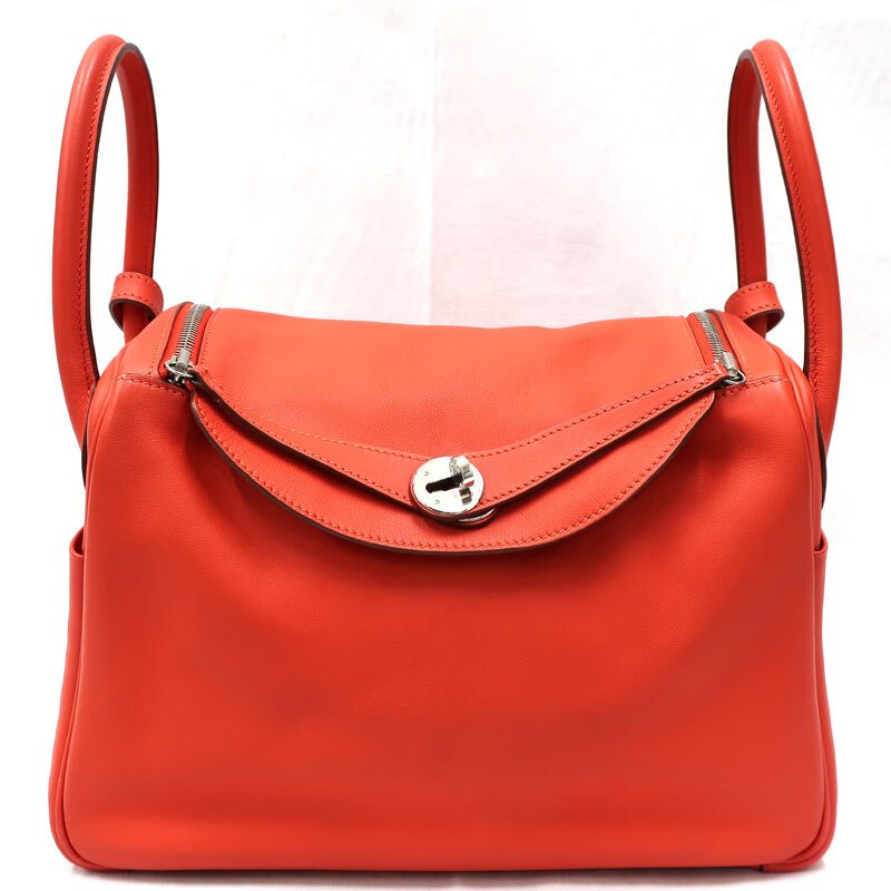 【美品】HERMES／エルメス　リンディ30　ヴォースイフト　カプシーヌ　T刻印　ショルダーバッグ　700020033