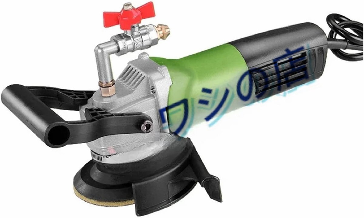 ポリッシャー、 電気湿式石研磨機グラインダーサンダーバフ研磨機可変速度水ミル大理石花崗岩仕上げ研磨用
