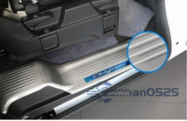 ホンダ オデッセイ ハイブリットODYSSEY RC1 RC2 RC4 ステップガーニッシュ　6ｐセット　ブルー